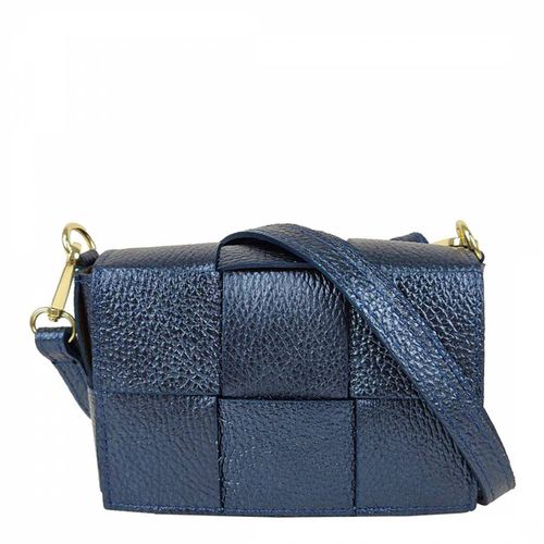 Blue Leather Bag - Bella Blanco - Modalova