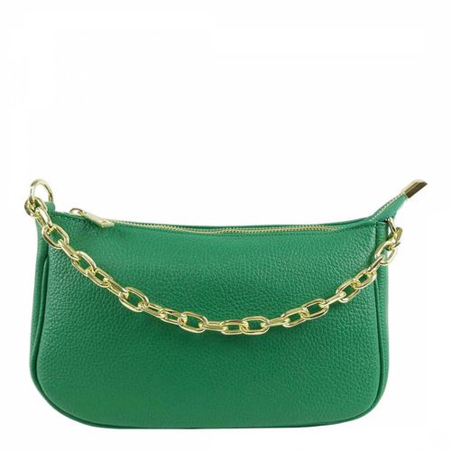 Green Leather Bag - Bella Blanco - Modalova
