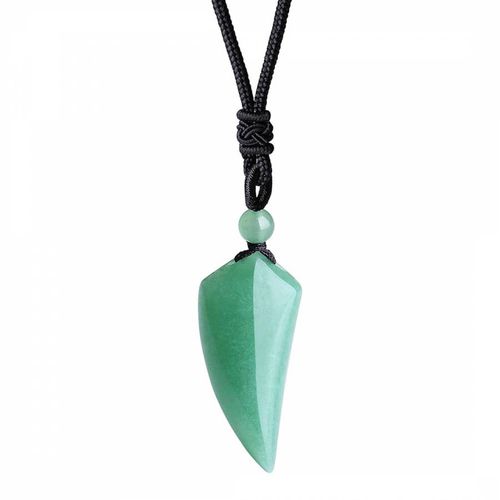 Green Jade Spear Necklace - Stephen Oliver - Modalova