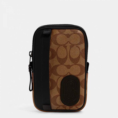 Tan Black N/S Hybrid Pouch - Coach - Modalova