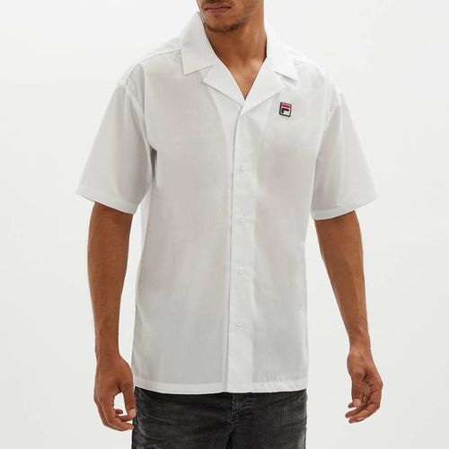 White Soren Short Sleeve Logo Shirt - Fila - Modalova