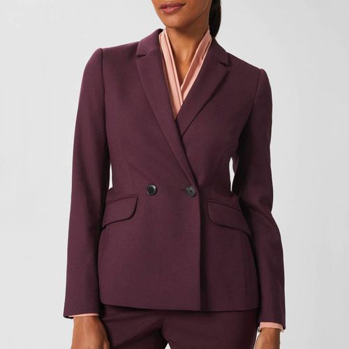 Berry Hetty Wool Blend Blazer - Hobbs London - Modalova