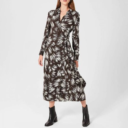 Black Nieve Floral Print Dress - Hobbs London - Modalova
