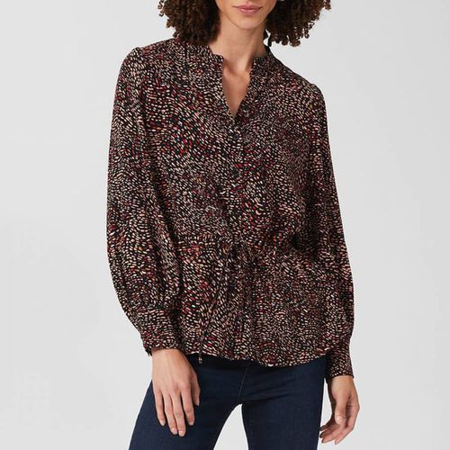 Black Rosalia Printed Blouse - Hobbs London - Modalova