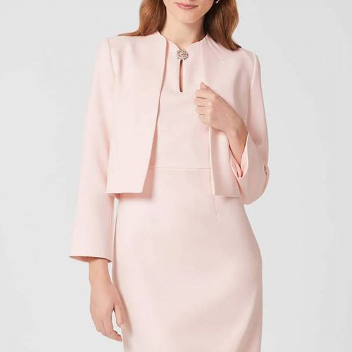 Pink Ana Cropped Blazer - Hobbs London - Modalova