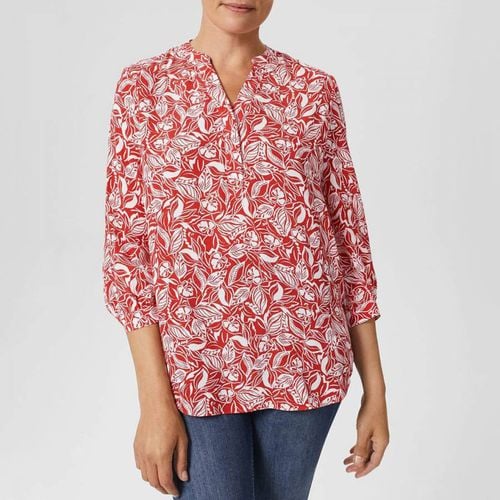 Red Essie Printed Blouse - Hobbs London - Modalova