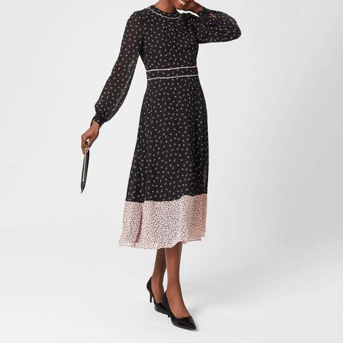 Black/Pink Heidi Printed Dress - Hobbs London - Modalova