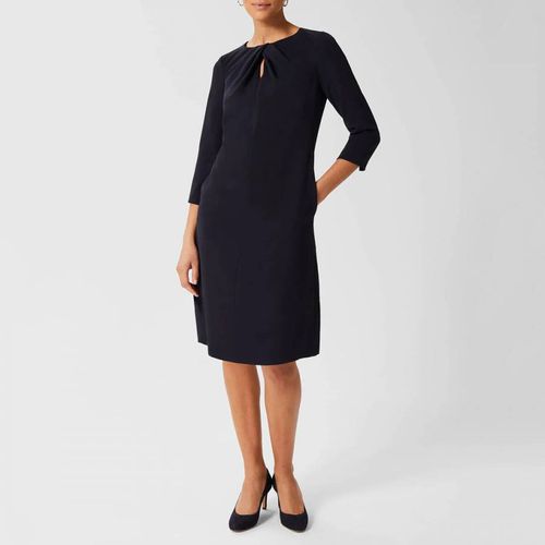 Navy Honor Aline Dress - Hobbs London - Modalova