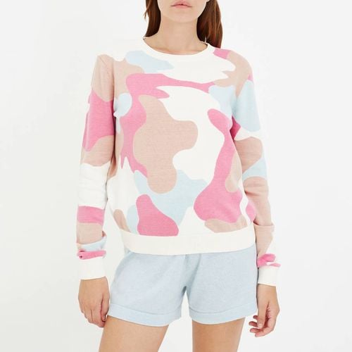 Pink Camo Cotton Jumper - Chinti and Parker - Modalova