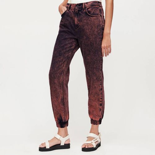 Black/Red Printed Talli Jeans - AllSaints - Modalova