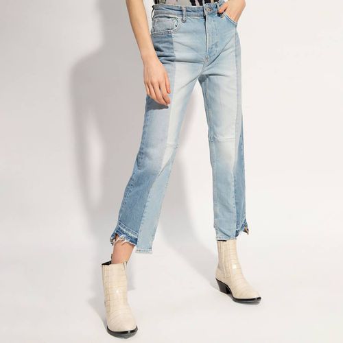 Light Blue Kim Two-tone Jeans - AllSaints - Modalova