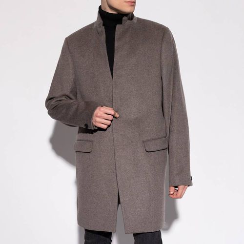 Grey Manor Longline Wool Coat - AllSaints - Modalova