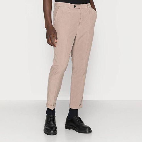 Grey Vaga Linen Blend Trousers - AllSaints - Modalova
