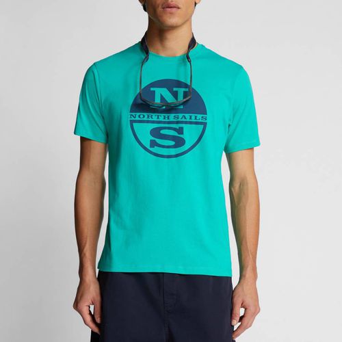 Blue Crew Neck Cotton T Shirt - NORTH SAILS - Modalova
