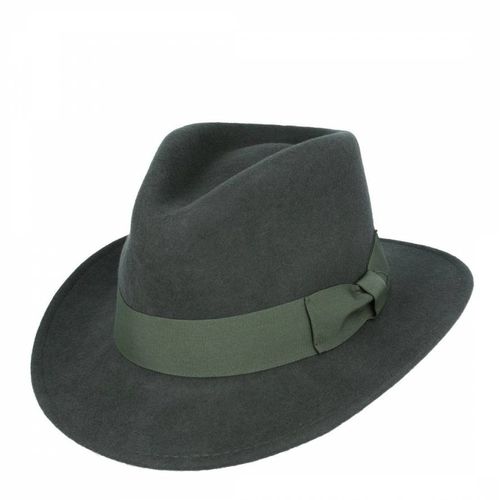 Unisex Wool Green Hat - M.Z - Modalova