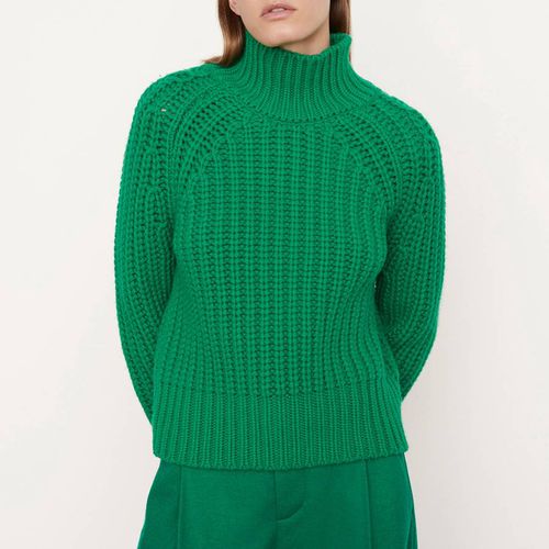 Ribbed Wool Blend Turtleneck Jumper - Vince - Modalova