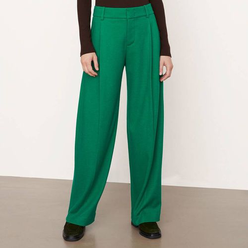Green Tailored Wool Blend Trousers - Vince - Modalova