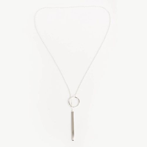 Recycled Sterling Linear Necklace - Augusta & George - Modalova