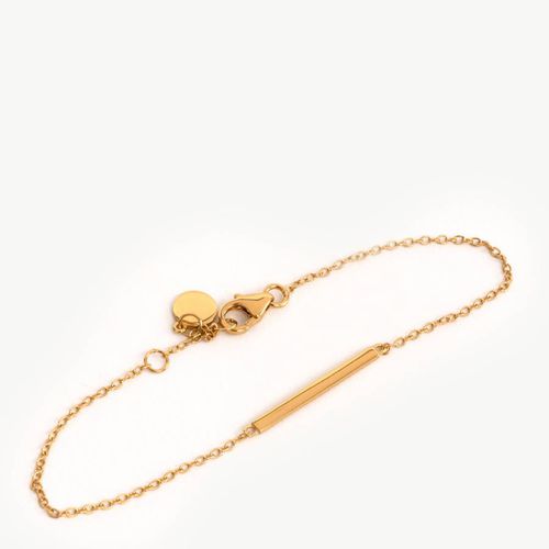 Gold Flex Bracelet With Bar - Augusta & George - Modalova