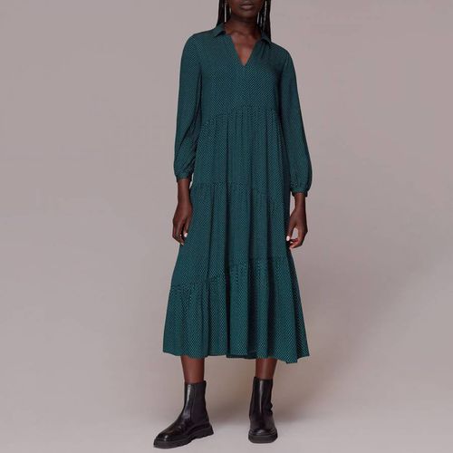 Vertical Dash Trapeze Dress - WHISTLES - Modalova