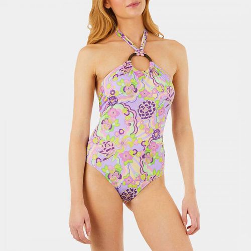 Loop Rainbow Flowers Swimsuit In Purple - Vilebrequin - Modalova