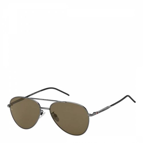 Men's Brown Sunglasses 60mm - Tommy Hilfiger - Modalova