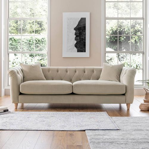 The Soho Large Sofa Velvet Putty - The Great Sofa Company - Modalova