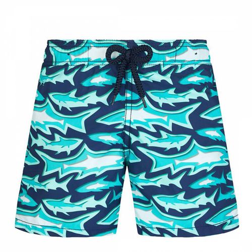 Boy's Shark Swim Shorts - Vilebrequin - Modalova