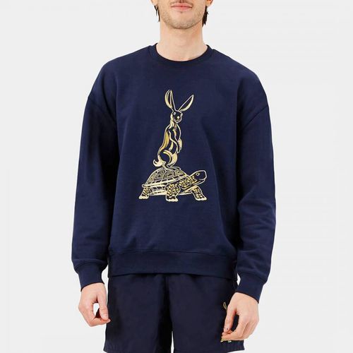 Navy Logo Sweatshirt - Vilebrequin - Modalova