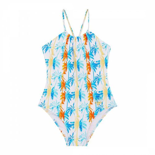 Girls Palms & Stripes Swimsuit - Vilebrequin - Modalova