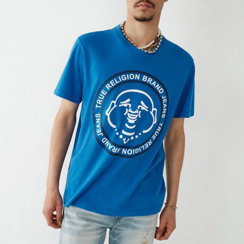 Blue Buddha Face T-Shirt - True Religion - Modalova