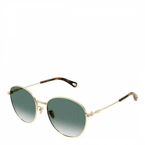 Women's Blue/ Sunglasses 57mm - Chloe - Modalova