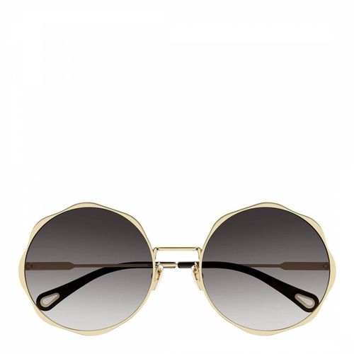 Women's Gold Chloe Sunglasses 59mm - Chloe - Modalova