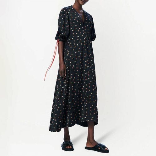 Black Puff Sleeve Maxi Dress - Victoria Beckham - Modalova