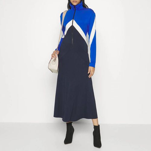 Blue/Navy Tracksuit Dress - Victoria Beckham - Modalova