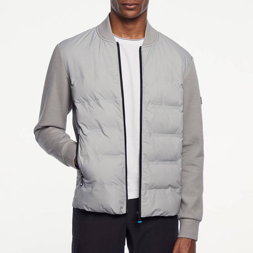 Quilted Cotton Blend Bomber Jacket - Hackett London - Modalova