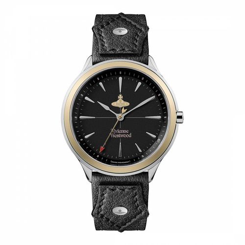 Black Leather Elhco Quartz Watch - Vivienne Westwood - Modalova