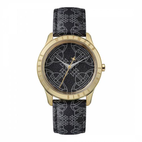 Black Leather Berkeley Quartz Watch - Vivienne Westwood - Modalova