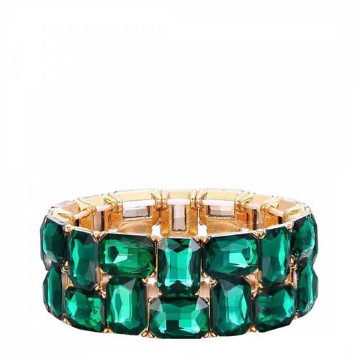 K Emerald Cut Statement Bracelet - Liv Oliver - Modalova