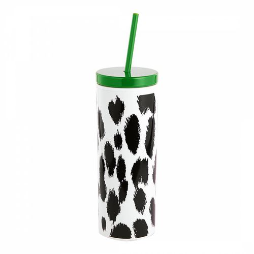 Acrylic Tumbler with Straw Modern Leopard - Kate Spade - Modalova