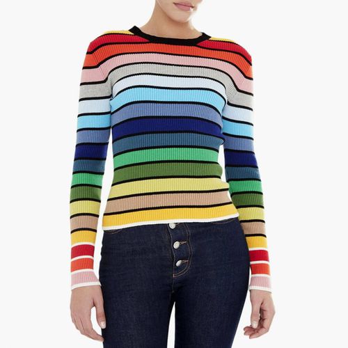 Multi Striped Cotton Jumper - Sonia Rykiel - Modalova