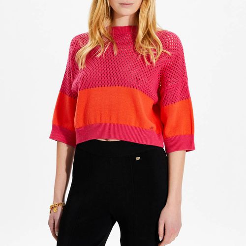 Pink/Orange Cashmere Blend Sweatshirt - Sonia Rykiel - Modalova