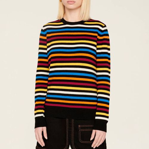 Striped Cashmere And Wool Blend Jumper - Sonia Rykiel - Modalova