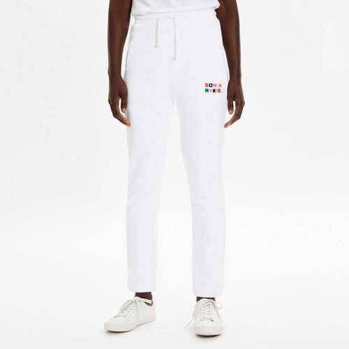 White Cotton Slim Fit Joggers - Sonia Rykiel - Modalova