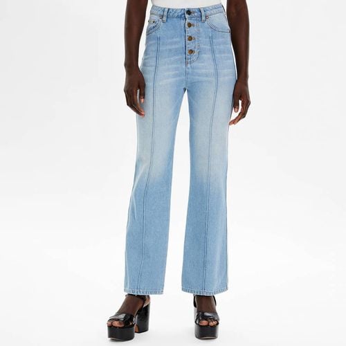 Blue Flared Cotton Jeans - Sonia Rykiel - Modalova