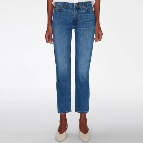 Blue Wash Roxanne Stretch Jeans - 7 For All Mankind - Modalova