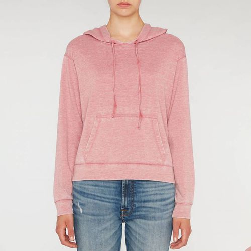 Pink Cotton Blend Hoodie - 7 For All Mankind - Modalova