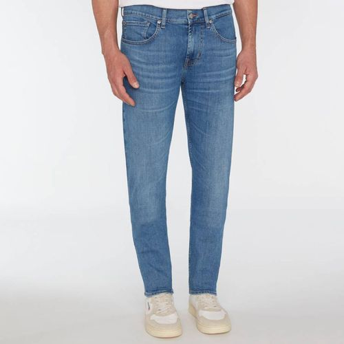 Wash Slimmy Tapered Stretch Jeans - 7 For All Mankind - Modalova