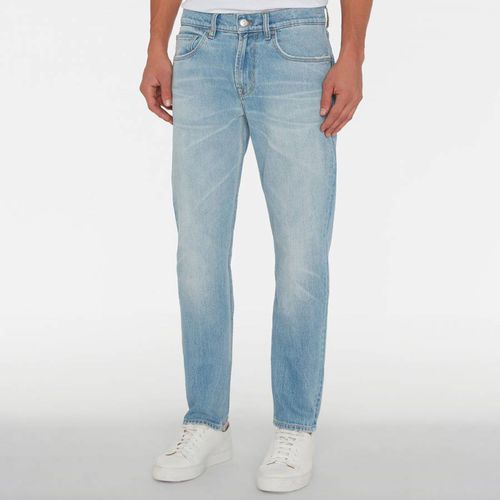 Light Wash Slimmy Tapered Stretch Jeans - 7 For All Mankind - Modalova