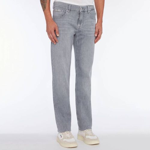 Light Grey Standard Stretch Jeans - 7 For All Mankind - Modalova